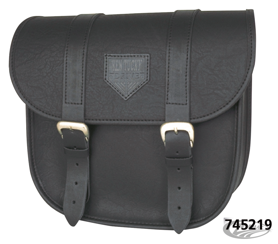 K-Drive Universal Small saddlebag W/Stud For Harley-Davidson