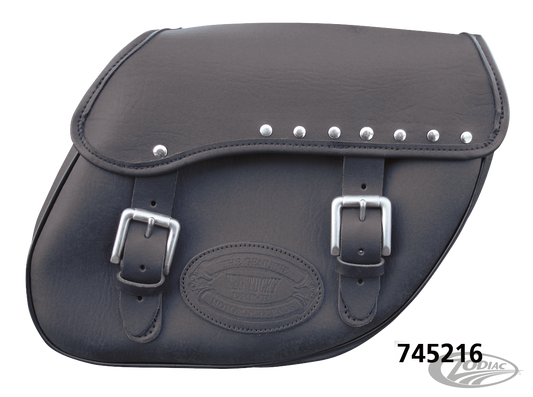 K-Drive Universal saddlebags double edge For Harley-Davidson