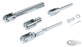 GZP Clevis, Rear brake rod, chrome For Harley-Davidson