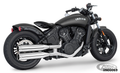 Freedom Eagle mufflers chr/chr Scout14up For Harley-Davidson