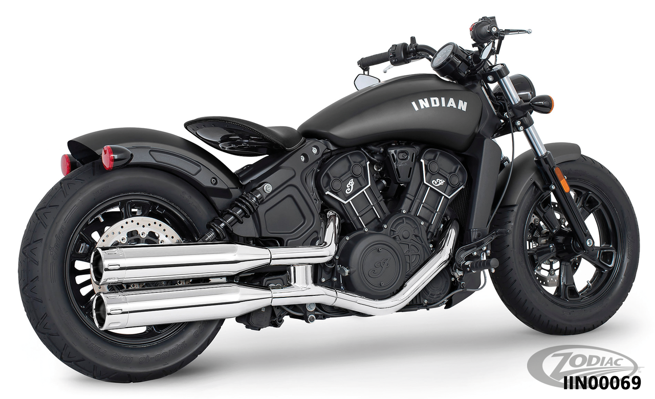 Freedom Eagle mufflers chr/chr Scout14up For Harley-Davidson