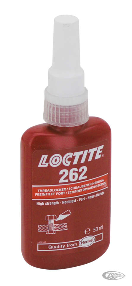 Loctite threadlocker 262 high 50ml For Harley-Davidson