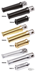 SHARIF FOOTPEGS BLK For Harley-Davidson