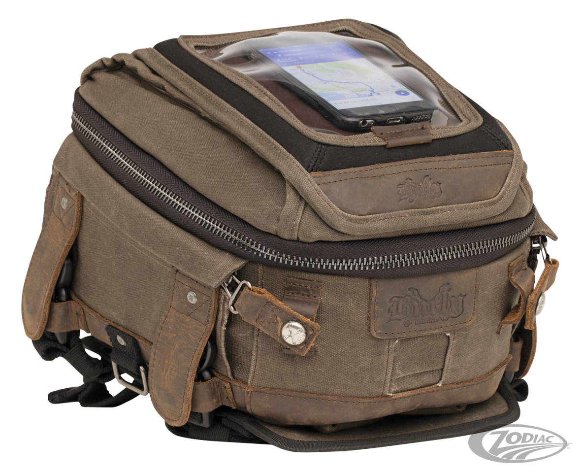 Burly Voyager Tank/Tail bag For Harley-Davidson