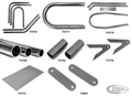Flat Steel 100x25x3mm w/6.5mm slots For Harley-Davidson