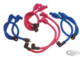 Pro Race 409 wire BT FX XL FXD blue For Harley-Davidson