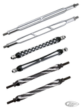 GZP Chrome hole-shot shift linkage For Harley-Davidson