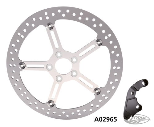 15" Jagged brake disc kit ST18-UP 49mm For Harley-Davidson