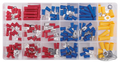 150Pc Cable connector Assortment For Harley-Davidson