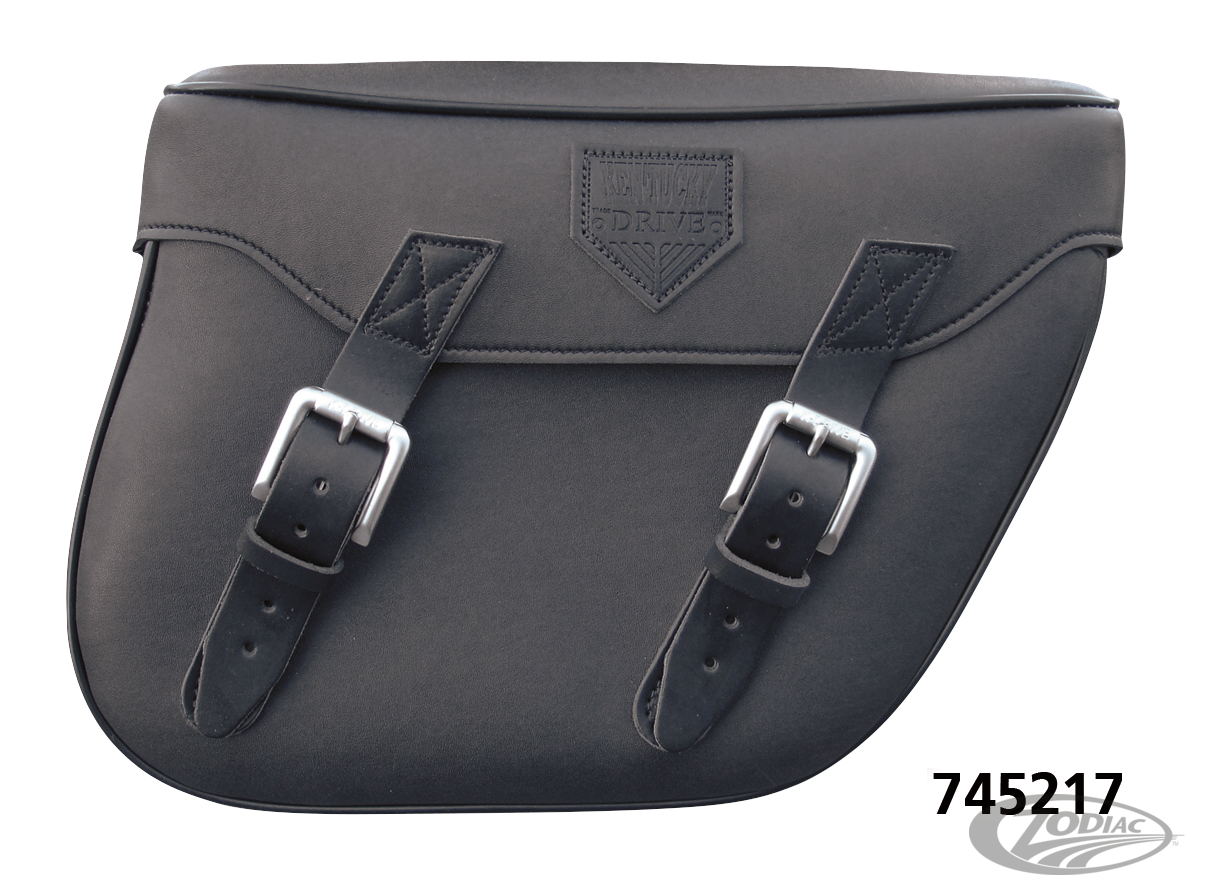 K-Drive Universal saddlebags 28ltr/pair For Harley-Davidson