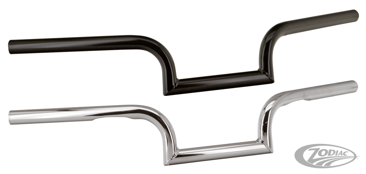 GZP Hipster dimpled black 4-1/2" For Harley-Davidson