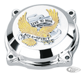 GZP GD/CHR CV carb cover Eagle Spirit For Harley-Davidson