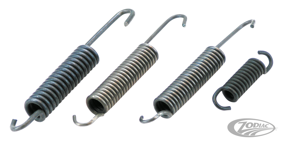 Brake shoe return spring, upper BT58-62 For Harley-Davidson