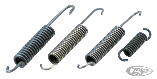 Brake shoe return spring, upper BT58-62 For Harley-Davidson