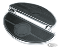 GZP Chrome Moon floorboard (set 2) For Harley-Davidson