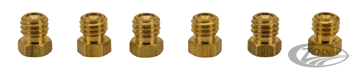 5-pack cv main jets 165,170,175,180,185 For Harley-Davidson