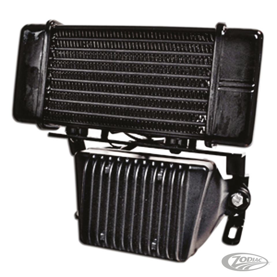 Lowmount FAN-ass.oilcooler FLH/T99-08 For Harley-Davidson