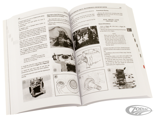 Clymer service manual BT66-84 Shovelhead For Harley-Davidson