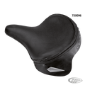 Solo seat Deluxe blk Electra style 43-54 For Harley-Davidson