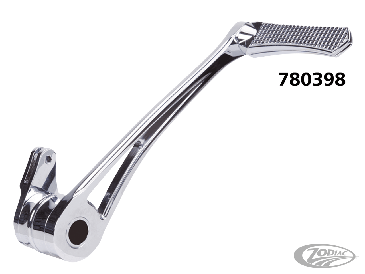 DIAMOND BRAKE ARM CHR FLH/T14-UP For Harley-Davidson