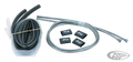 Handlebar switch braided kit Int. wiring For Harley-Davidson