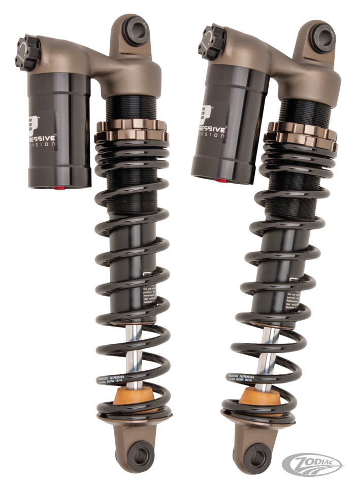 PS 970 black shocks 13" XL04-up For Harley-Davidson
