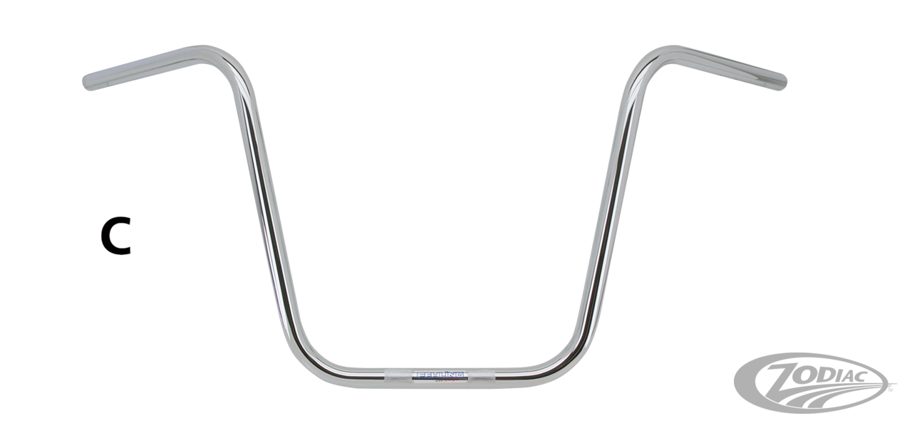 Apehanger "High" 82-up Black For Harley-Davidson
