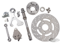 disc brake cmpt, with axle, star hub use For Harley-Davidson