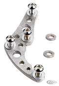 K-T super freni bracket showa 84-99 Raw For Harley-Davidson