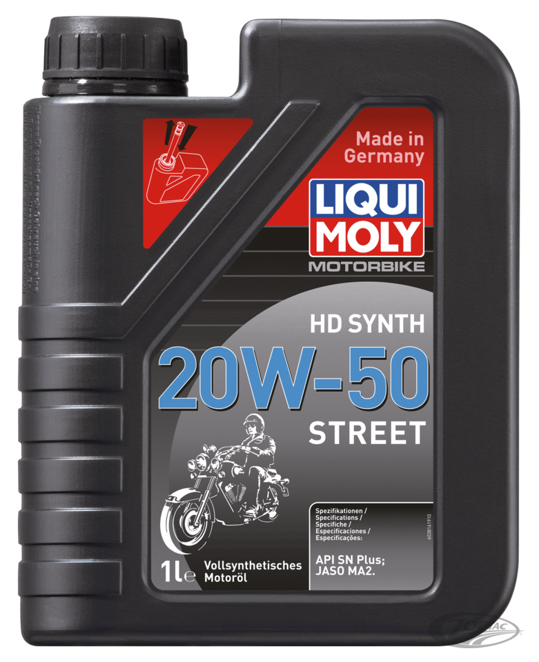 1l Motorbike Oil HD Synth 20W-50 Street For Harley-Davidson