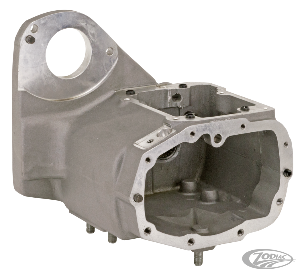 Softail Trans housing cast finish For Harley-Davidson