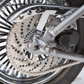 Sprocket disc kit drilled 51T black For Harley-Davidson