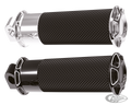 BEVELLED FUSION SHIFT/BRAKE PEG, CHR For Harley-Davidson