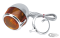 GZP Trim rings F/turn signal early, pair For Harley-Davidson
