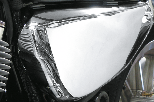 GZP Chrome RH oil tank cover XL04-09 For Harley-Davidson