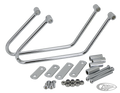 Chrome Saddle Bag Supports VRSCF09-17 For Harley-Davidson Fehling 7172 Chrome Saddle Bag Supports For Harley-Davidson