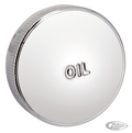 Oil tank cap chrome, Eaton replica For Harley-Davidson