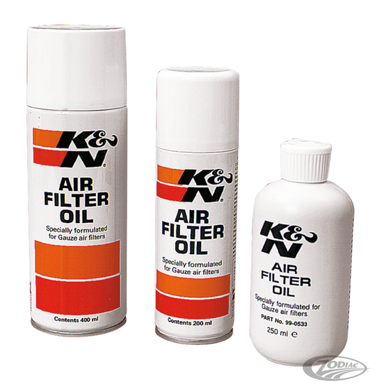 SPRAY CAN 200ml K&N air filter oil For Harley-Davidson