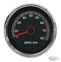 GZP H/Bar mntd Tacho XL83-94 BT83-94 For Harley-Davidson