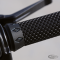 GZP Argyle grip set TBW matt black SP For Harley-Davidson