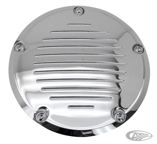 GZP Stanza Chrome 3 hole derby cover BT7 For Harley-Davidson