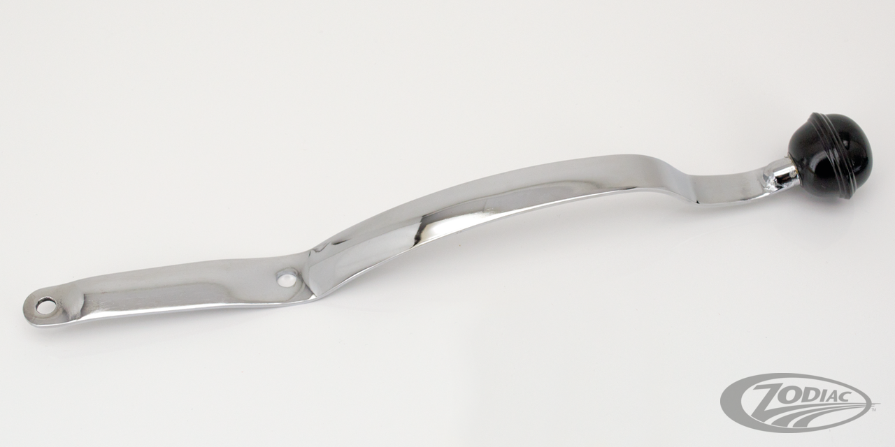 lever , shifter, chrome with knob, 1947- For Harley-Davidson