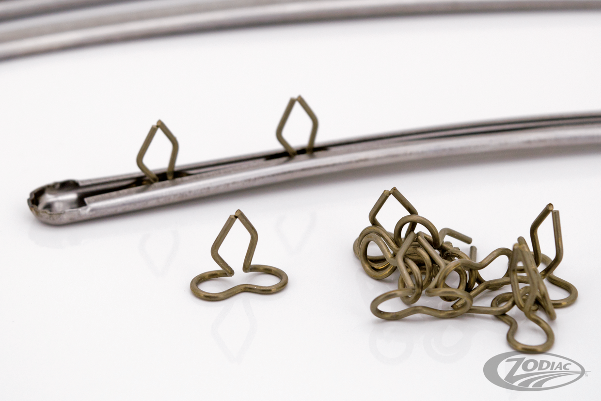 trim front/rear fender with mounting cli For Harley-Davidson