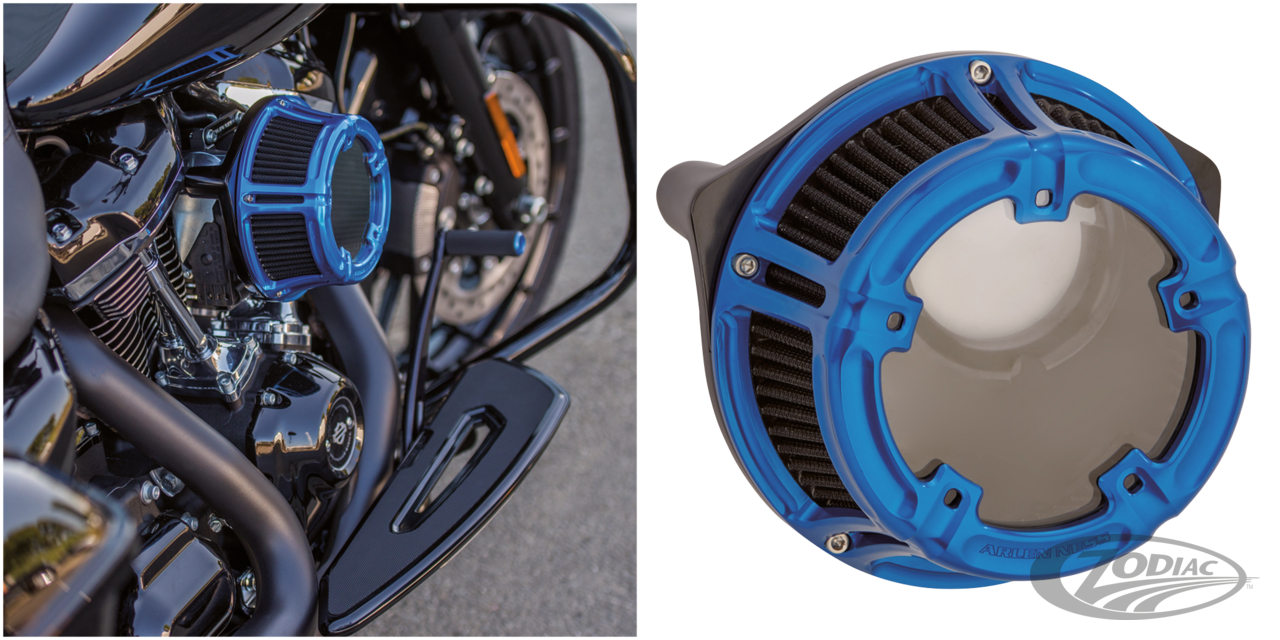 Method Clear A/C - Blue ME17-UP For Harley-Davidson