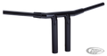 AGID Club T 11" high short m/c cutout Bk For Harley-Davidson