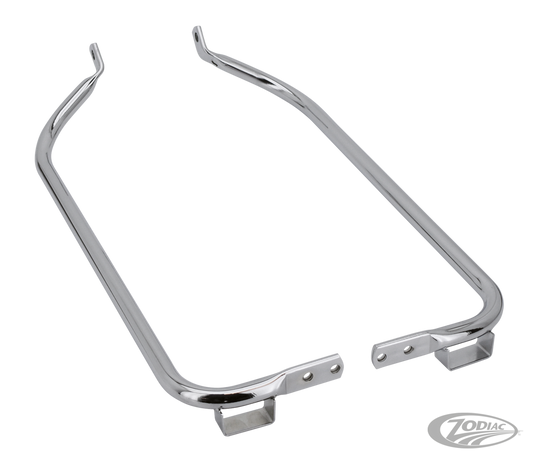 GZP Chrome saddlebag support kit FLH/T97 For Harley-Davidson