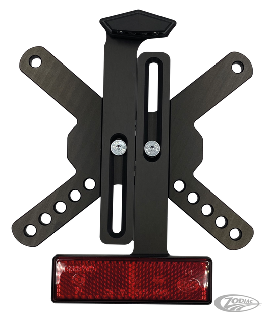 Number plate holder Multifit. LED Emarke For Harley-Davidson