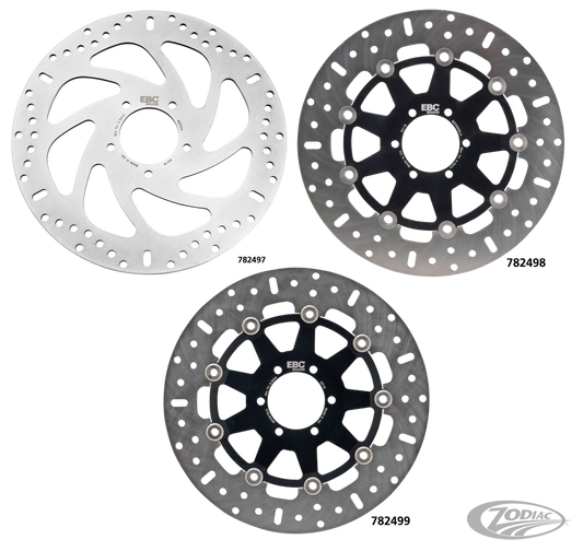 EBC Disc Indian Chief etc RR 14-UP black For Harley-Davidson