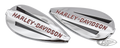 set of metal nameplates 1940-1946, all m For Harley-Davidson