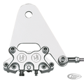 PM 125x4R rear rigid for 10" disc polish For Harley-Davidson